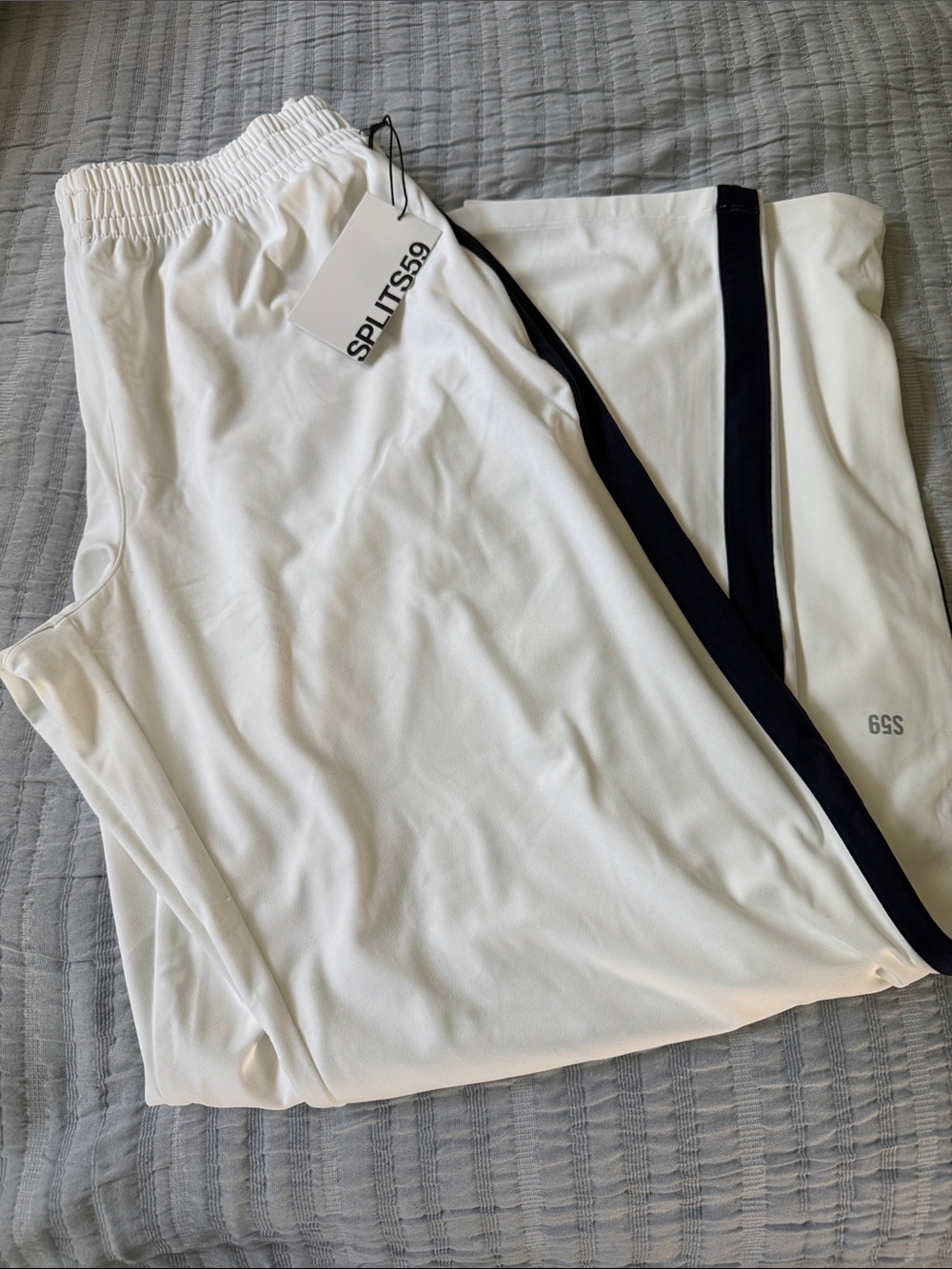 Splits59 Maxie Rigor Track Pant white/indigo